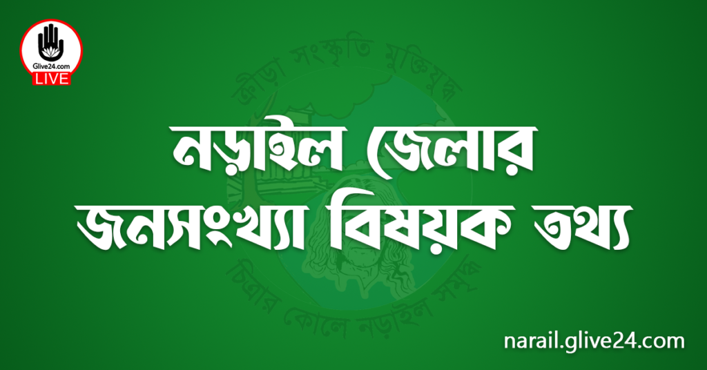 নড়াইল জেলার জনসংখ্যা বিষয়ক তথ্য